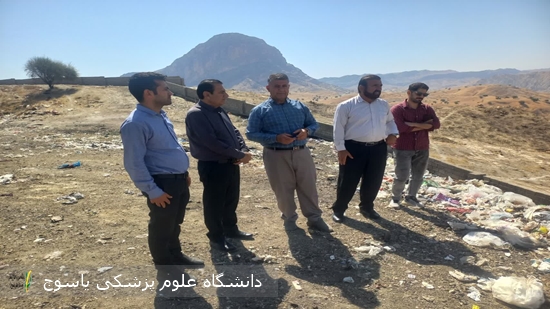 بازدید-میدانی-مدیر-شبکه-و‌ادارت-ذی-ربط-جهت-جانمایی-و-تعیین-جایگاه-محل-دفن-انسانی-زباله-انسانی-در-لنده-⊕-تصاویر-