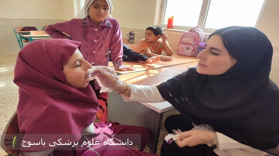آغاز-طرح-ملی-وارنیش-فلوراید-در-مدارس-شهرستان-چرام-همزمان-با-هفته-سلامت-دهان-و-دندان